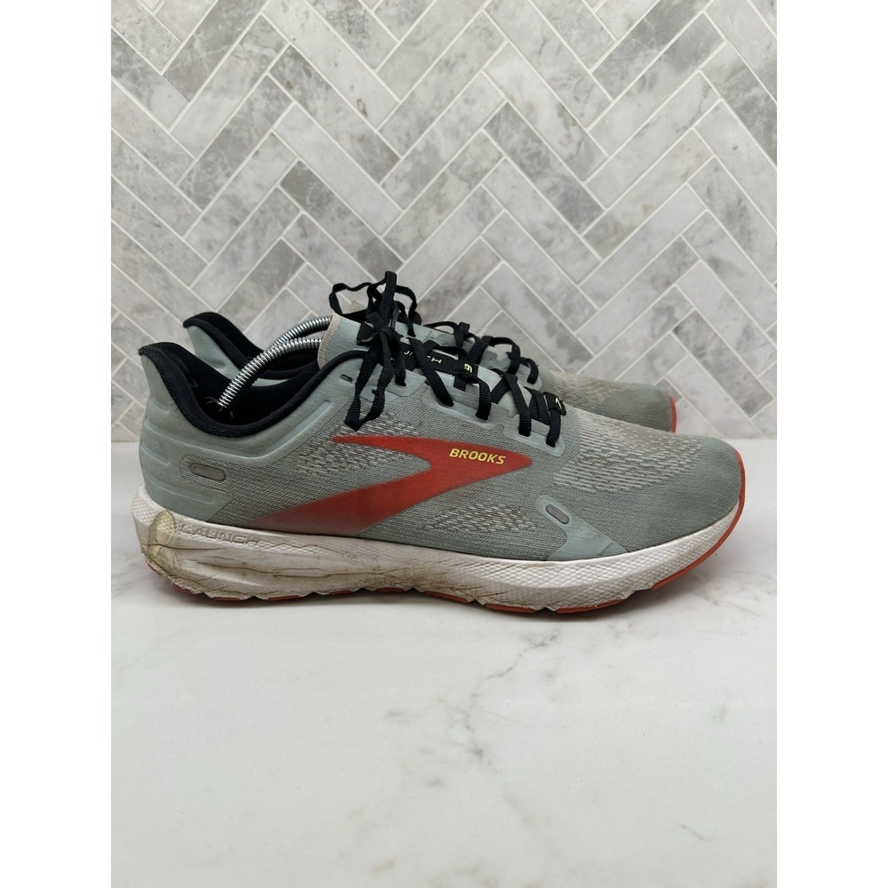 Brooks Launch 9 Running Shoes Sneakers Blue Orange Mens Size 12.5 D 12.5D‎